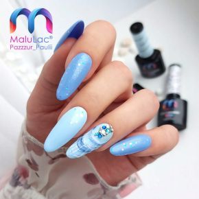 Zestaw 2 x MaluLac Nail Wipes bezpyłowe waciki perforowane do zmywania paznokci 325 sztuk