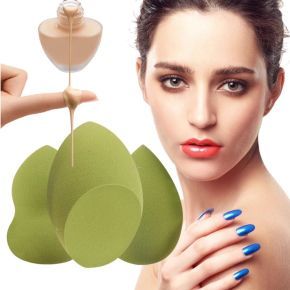 Zestaw 5 x gąbka do aplikacji kosmetyków do twarzy Beauty Blender