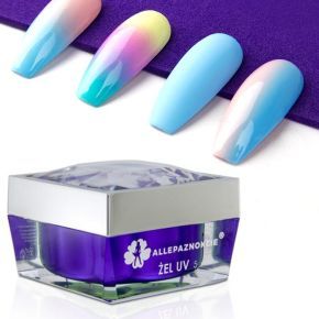 Molly Lac Art Artistic Gel Paint Gel nr 18 Green - żel kolorowy do zdobień brzoskwiniowy 5ml