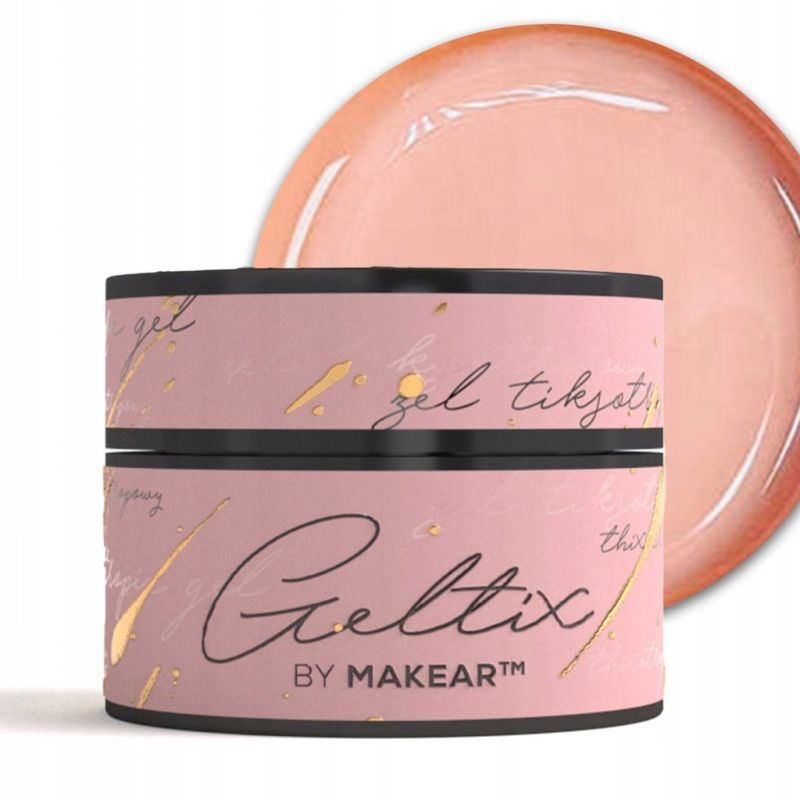 Makear Geltix GT03 Creamy Rose 50ml budujący żel tiksotropowy do paznokci