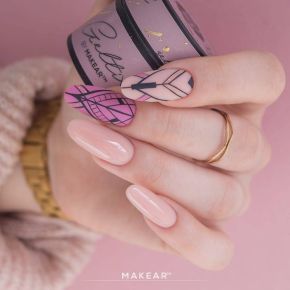 Makear Geltix GT03 Creamy Rose 50ml budujący żel tiksotropowy do paznokci