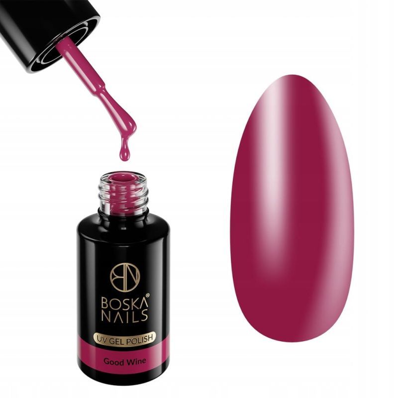 Boska Nails 431 Good Wine kolekcja Autumn Date kolorowy lakier hybrydowy 6ml