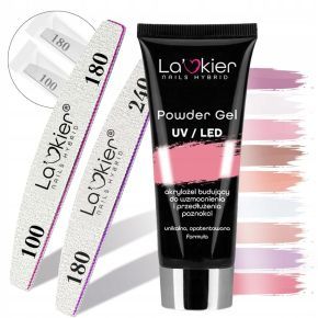 La'kier Powder Gel Akrylożel 50ml (kolor do wyboru) + 2 x pilnik GRATIS