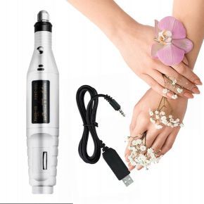 Zestaw prezentowy do paznokci hybrydowych 25 x SUNONE: 8 lakierów + lampa UV LED + frezarka USB + akcesoria