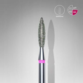 Staleks Zestaw frezów węglik spiekany FT70R040/13 + diamentowy płomień łezka