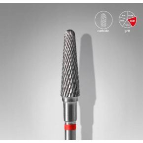 Staleks Zestaw frezów węglik spiekany FT70R040/13 + diamentowy płomień łezka