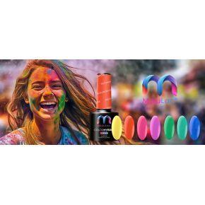MaluLac Festiwal Kolorów zestaw 7 x kolorowy lakier hybrydowy