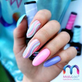 MaluLac Festiwal Kolorów zestaw 7 x kolorowy lakier hybrydowy