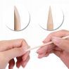 MaluLac patyczki do manicure i pedicure 110mm drewniane komplet 100 sztuk - 4