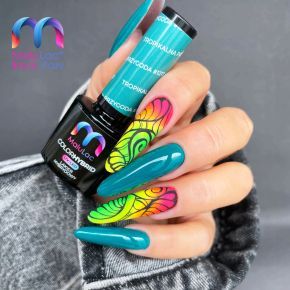 MaluLac patyczki do manicure i pedicure 110mm drewniane komplet 100 sztuk