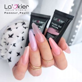 La’kier zestaw do akrylożelu Powder Gel 30 ml + formy Classic + Slip Solution + pędzel + naczynko