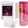 Zestaw pomocniczy do stylizacji paznokci - 325 x waciki bezpyłowe + 100 x patyczki do manicure - 1