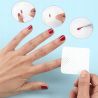 Zestaw pomocniczy do stylizacji paznokci - 325 x waciki bezpyłowe + 100 x patyczki do manicure - 14