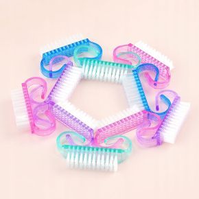 Zestaw do usuwania pyłu 10 x szczoteczka + 100 x patyczki do manicure
