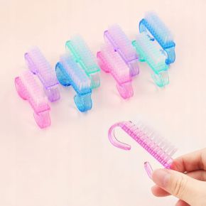 Zestaw do usuwania pyłu 10 x szczoteczka + 100 x patyczki do manicure
