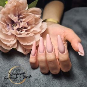 Yoshi Top French nr 2 półtransparentny do lakierów hybrydowych nude 10ml