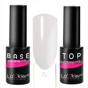 La'kier zestaw do hybryd Base Extreme Milky + Top Extreme Milky