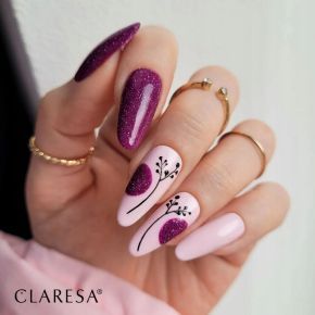 Claresa mini zestaw startowy do hybrydy 1 x lakier hybrydowy + Baza + Top + preparaty + akcesoria