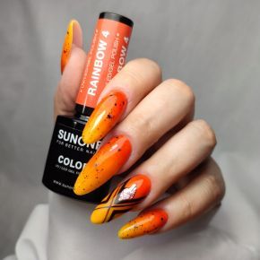 SunOne mini zestaw startowy do hybrydy 1 x lakier hybrydowy + Baza kauczukowa + Top + preparaty + akcesoria