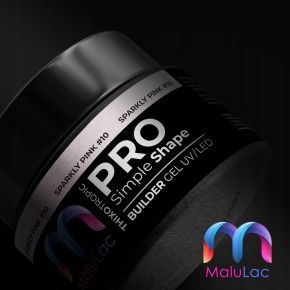 MaluLac zestaw do żelu 1 x żel 45g (kolory do wyboru) + lampa UV + preparaty + akcesoria