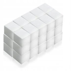 Zestaw do stylizacji paznokci 50x pilnik łódka półksiężyc zebra 100/180 + 10x mini blok polerski
