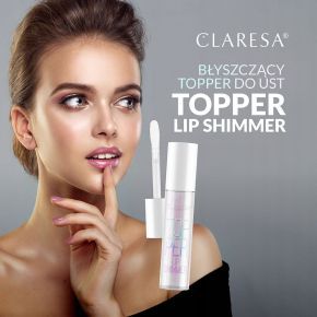 Claresa Topper Lip Shimmer 01 Blink Pink błyszczyk do ust