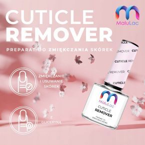 MaluLac zestaw do usuwania skórek patyczki + cuticle remover