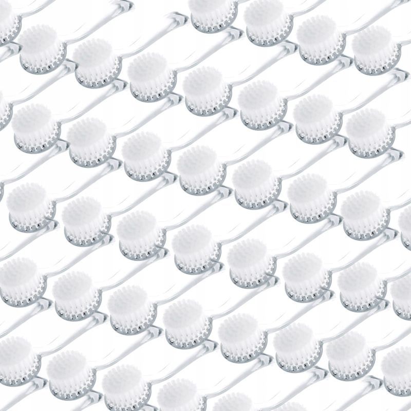 40 x Przezroczysta antystatyczna szczoteczka do efektywnego mycia i peelingu twarzy