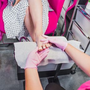 10 x Kapturek ścierny do pedicure korund EXO 13mm gradacja 220 hard biały