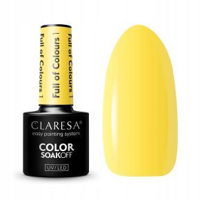 Claresa Full of Colours 1 kolorowy lakier hybrydowy 5g