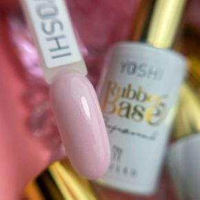 Yoshi Rubber Base Glitter 11 baza kauczukowa do paznokci hybrydowych 10ml
