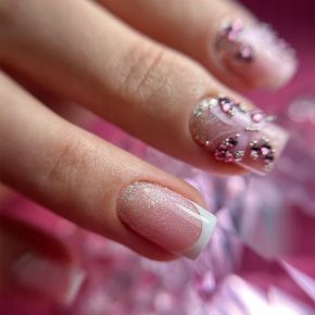 Yoshi Rubber Base Glitter 9 baza kauczukowa do paznokci hybrydowych 10ml