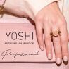 Yoshi Rubber Base Glitter 9 baza kauczukowa do paznokci hybrydowych 10ml - 8