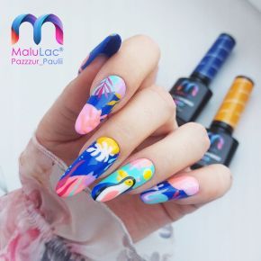 Zestaw Summer MaluLac Lemoniada 9 x lakier hybrydowy