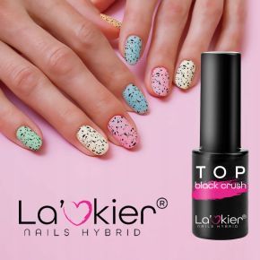 Zestaw La’kier Summer Feelings 9 x lakier hybrydowy Hema Free + Top Extra Matt No Wipe + Top Powerful Glass