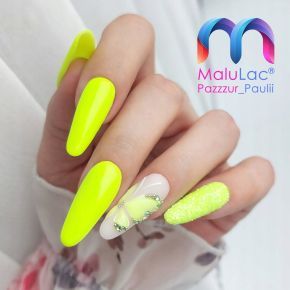 MaluLac zestaw do hybrydy 10 x lakier hybrydowy (do wyboru) + baza + top + kuferek