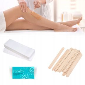 Zestaw startowy do depilacji woskiem 2 x ItalWax wosk w puszce 400ml + podgrzewacz + preparat przed i po + akcesoria