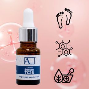Arkada TC16 serum kolagenowe regeneracja paznokci i skóry z kolagenem 11ml + polerka szeroka GRATIS