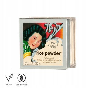 Palladio Rice Powder RP02 translucent 787302 17g puder ryżowy sypki matujący do twarzy