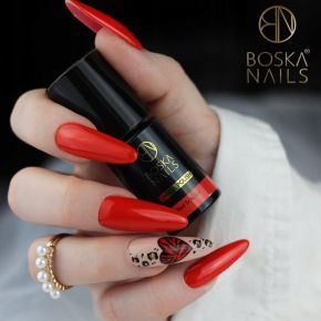 Boska Nails 419 Barbados Orange kolorowy lakier hybrydowy 6ml