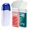 ItalWax Zestaw do depilacji - podgrzewacz + 2x wosk w rolce 100ml + paski - 1