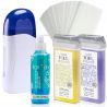 ItalWax Zestaw do depilacji - podgrzewacz + 2x wosk w rolce Top Line 100ml + preparat + paski - 1