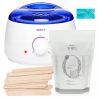 ItalWax Zestaw do depilacji - podgrzewacz + wosk w granulkach Crystal 250ml + szpatułki - 2
