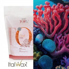 ItalWax Zestaw do depilacji - podgrzewacz + wosk w granulkach Crystal 250ml + szpatułki