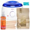 ItalWax Zestaw do depilacji - podgrzewacz + wosk w granulkach White Chocolate 250ml + szpatułki + preparaty - 1