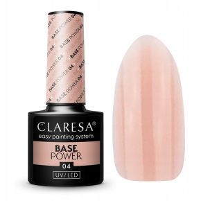 Claresa Power Base 04 naturalny cover baza do lakierów hybrydowych 5ml