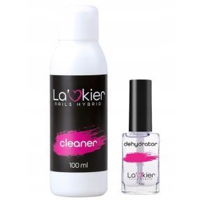 La’kier Zestaw do akrylożeli 2x Powder Gel 30ml + lampa + akcesoria