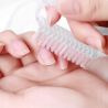10 x Szczoteczka do usuwania pyłu z paznokci mała - różowa - 6