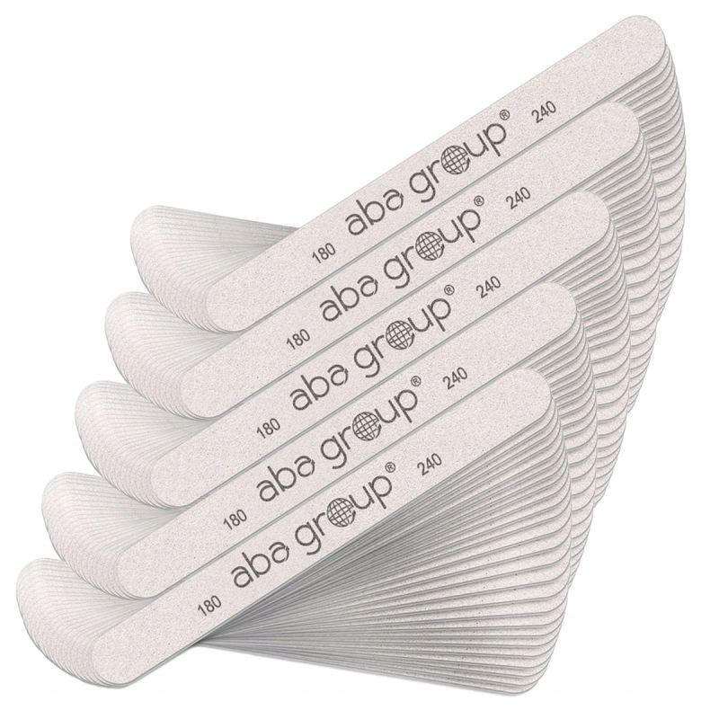 100 x Aba group Pilnik prosty szary zebra fat, gradacja 180/240