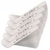 100 x Aba group Pilnik prosty szary zebra fat, gradacja 180/240 - 1